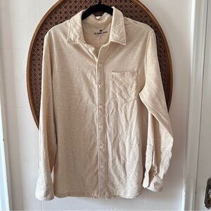 The Normal Brand Active Puremeso Long-Sleeve Button-Up Shirt